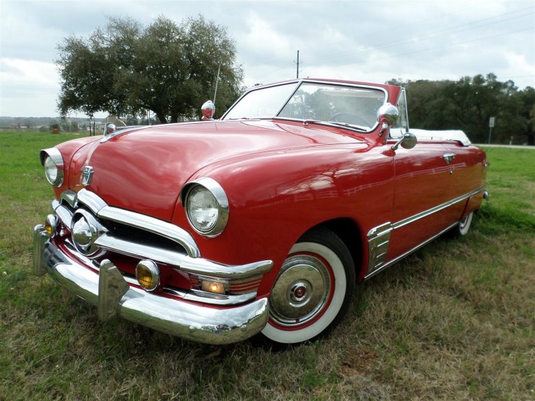 1950 Ford Custom Convertible – Texas Trucks and Classics