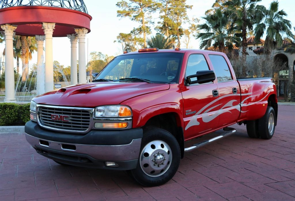 2002 GMC 3500 Sierra SLE Crew Dually