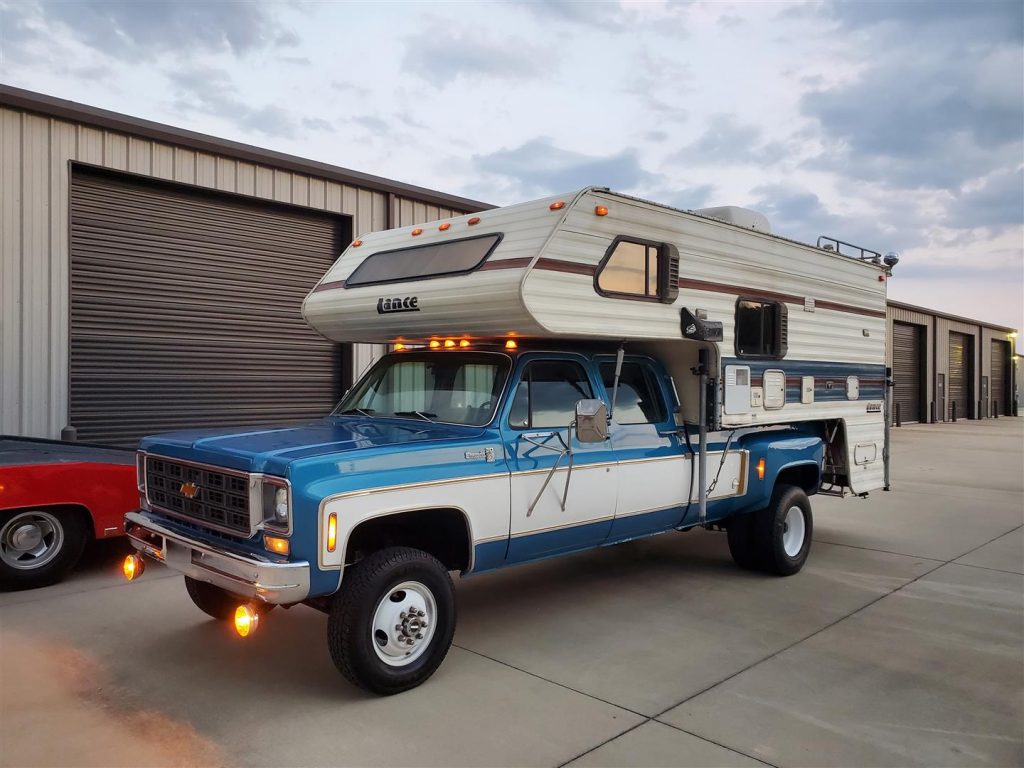 1977 Chevy K30 Silverado w/ Camper