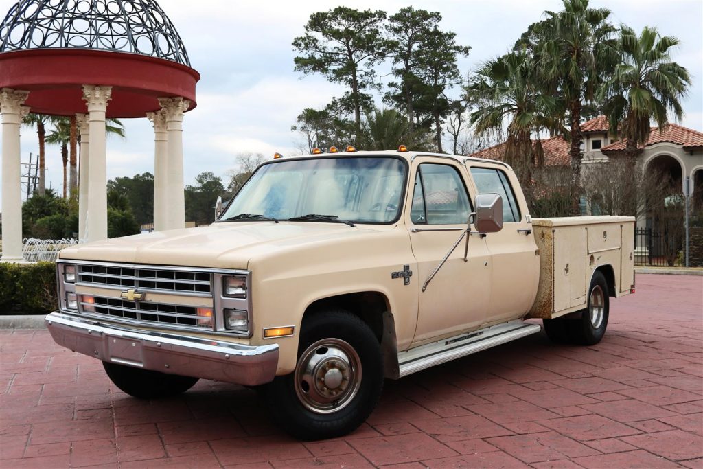 1985 Chevy C30 Crew Cab Utility Bed
