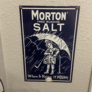 Morton Salt Sign