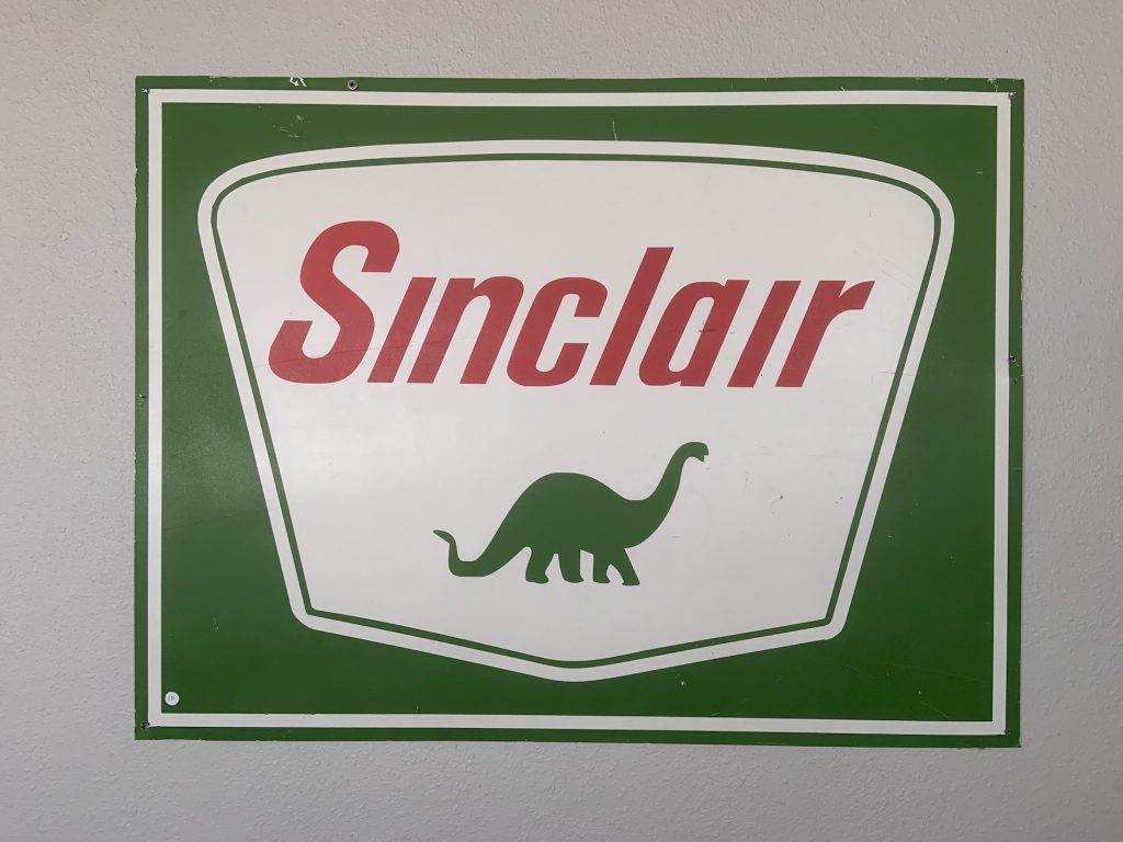 Large Sinclair Sign Texas Trucks and Classics