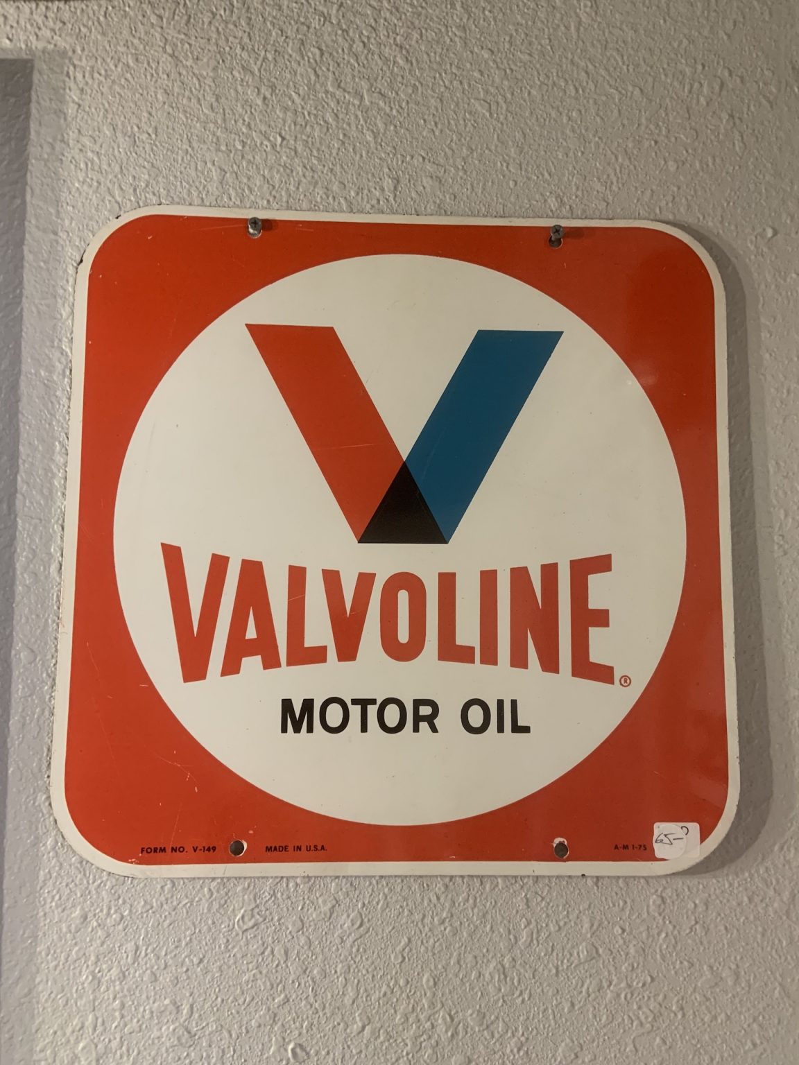 Valvoline Sign – Texas Trucks and Classics