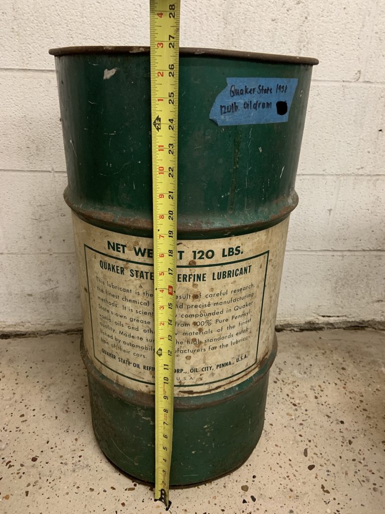 Quaker State Drum Texas Trucks and Classics