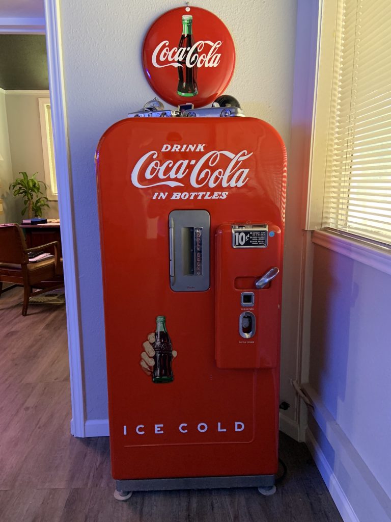 1950s Coca Cola Vending Machine