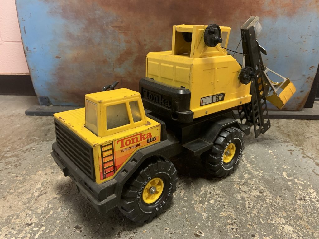 Vintage TONKA Turbo Diesel Crane Bucket Truck