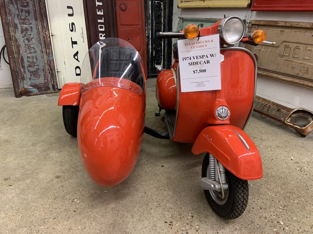 1974 Vespa 150 w/ Side Car