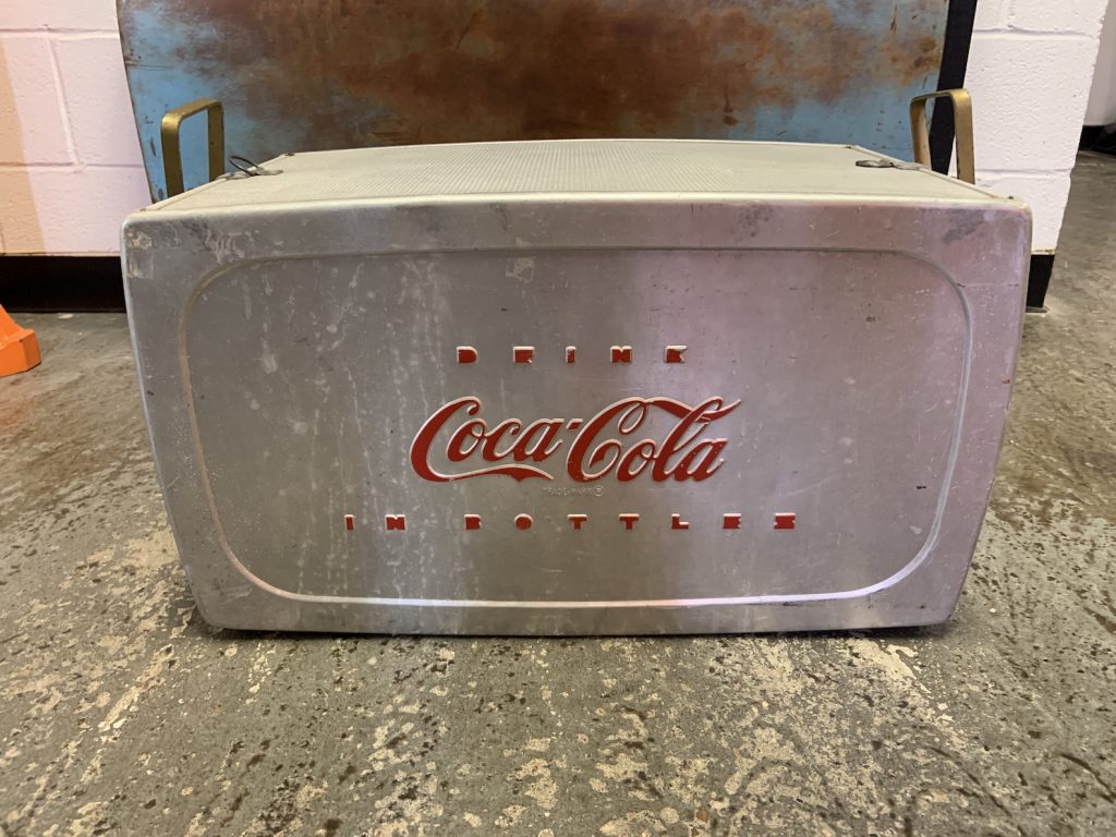 1950's Aluminum Coca-Cola Cooler