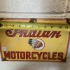 Porcelain Indian Motorcycles Sign - Image 3
