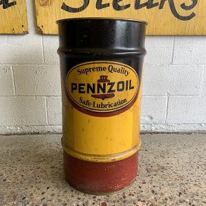 Pennzoil 16 Gallon Oil Drum
