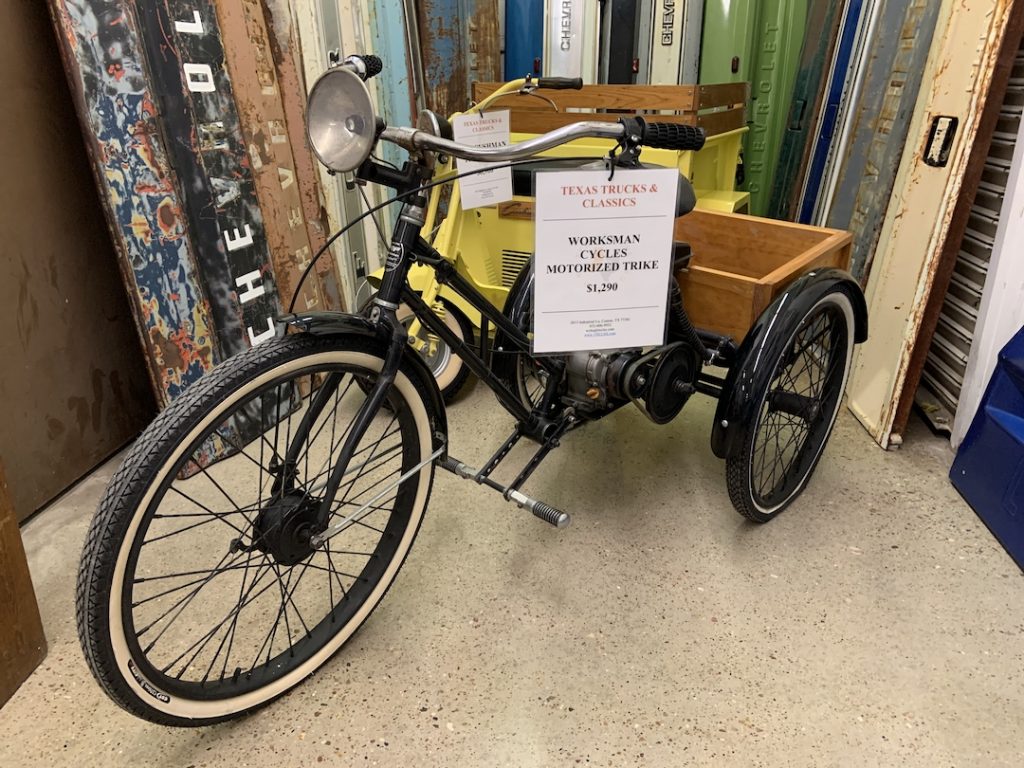 Worksman Cycles Motorized Trike