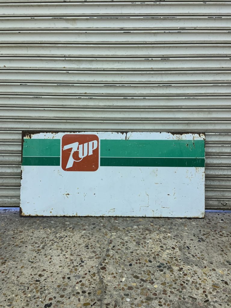 Vintage 7up Machine Panel