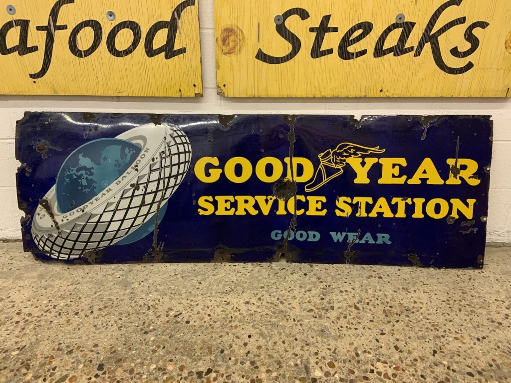 Goodyear Service Station Sign