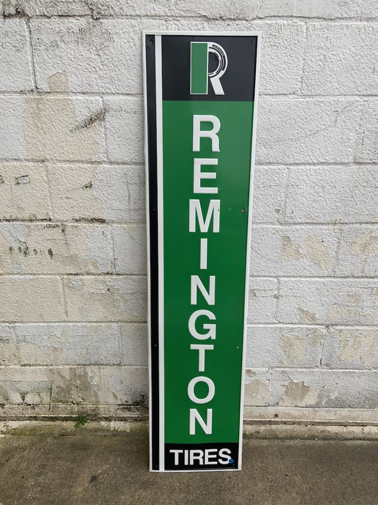 Remington Tires Sign