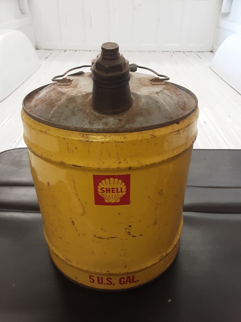 Shell Oil Can