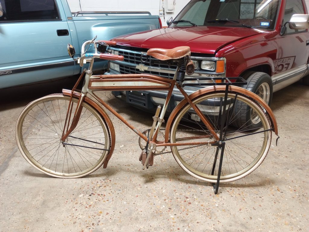 1925 Schwinn Deluxe Flyer Motorbike (OG)