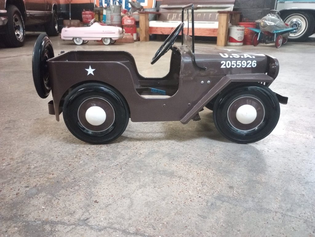 U.S.A. Jeep Pedal Car