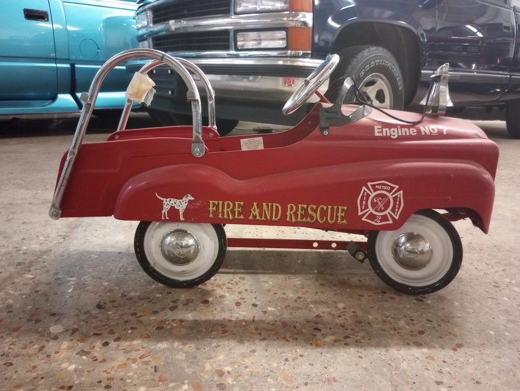 Fire and Rescue Pedal Car