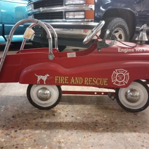 Fire and Rescue Pedal Car