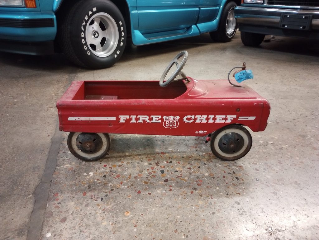 Fire Chief Pedal Car