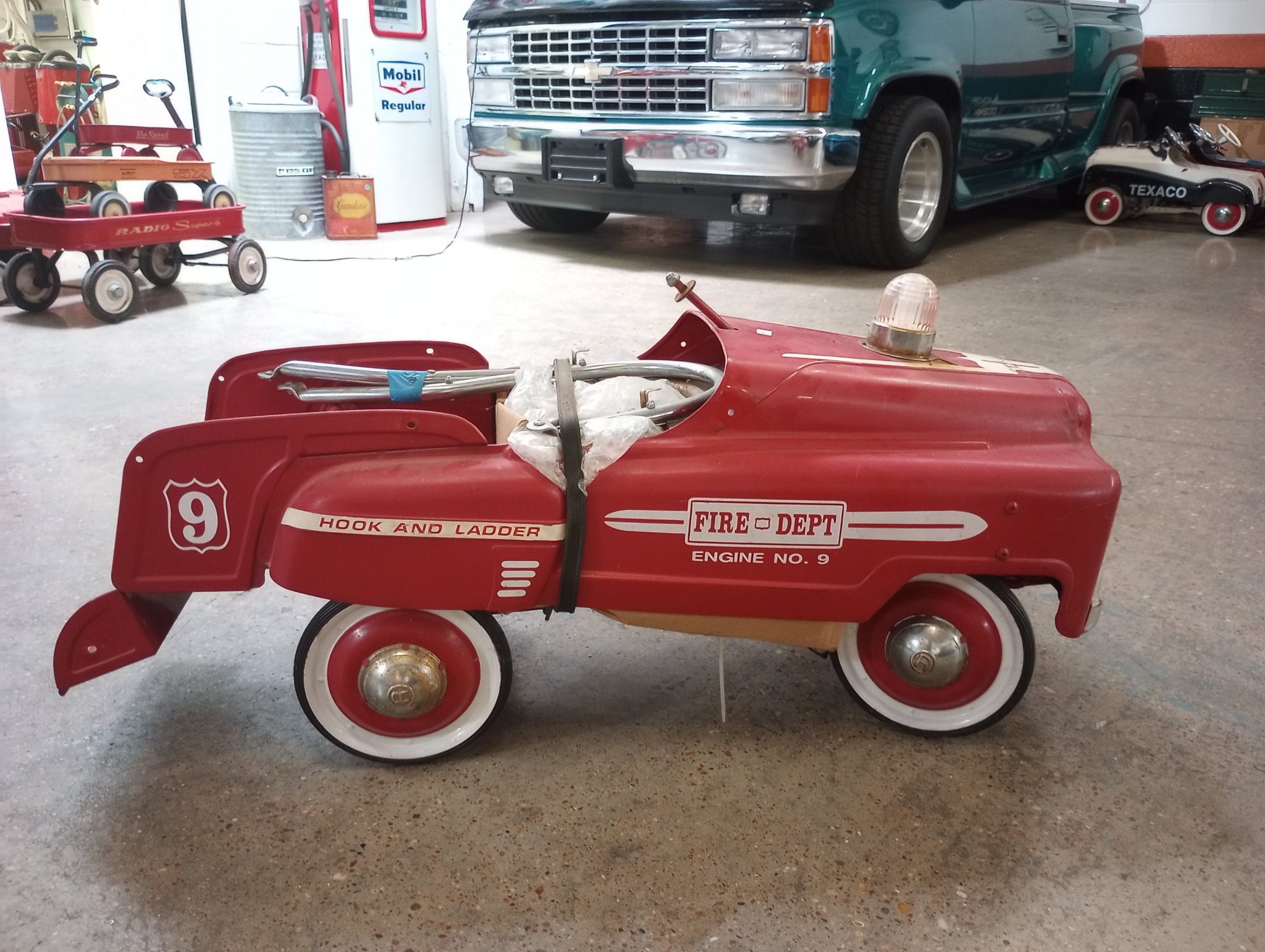 Fire Department Pedal Car Texas Trucks and Classics