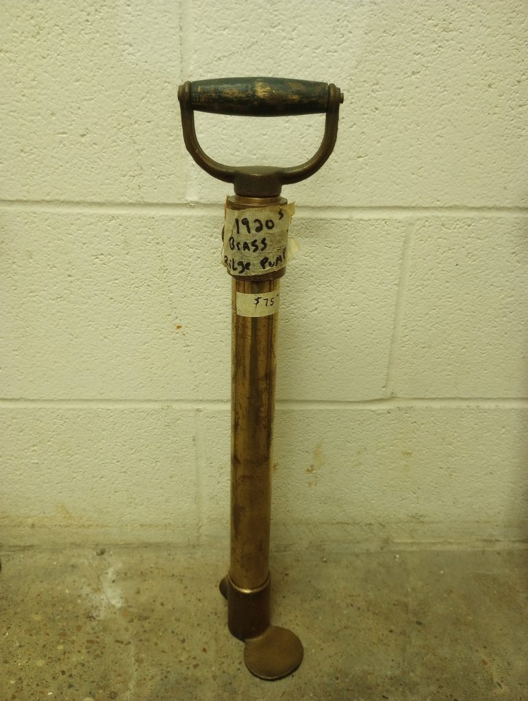 1920s Brass Bilge Pump