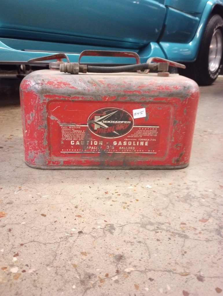 Kiekhaefer Mercury Gas Can