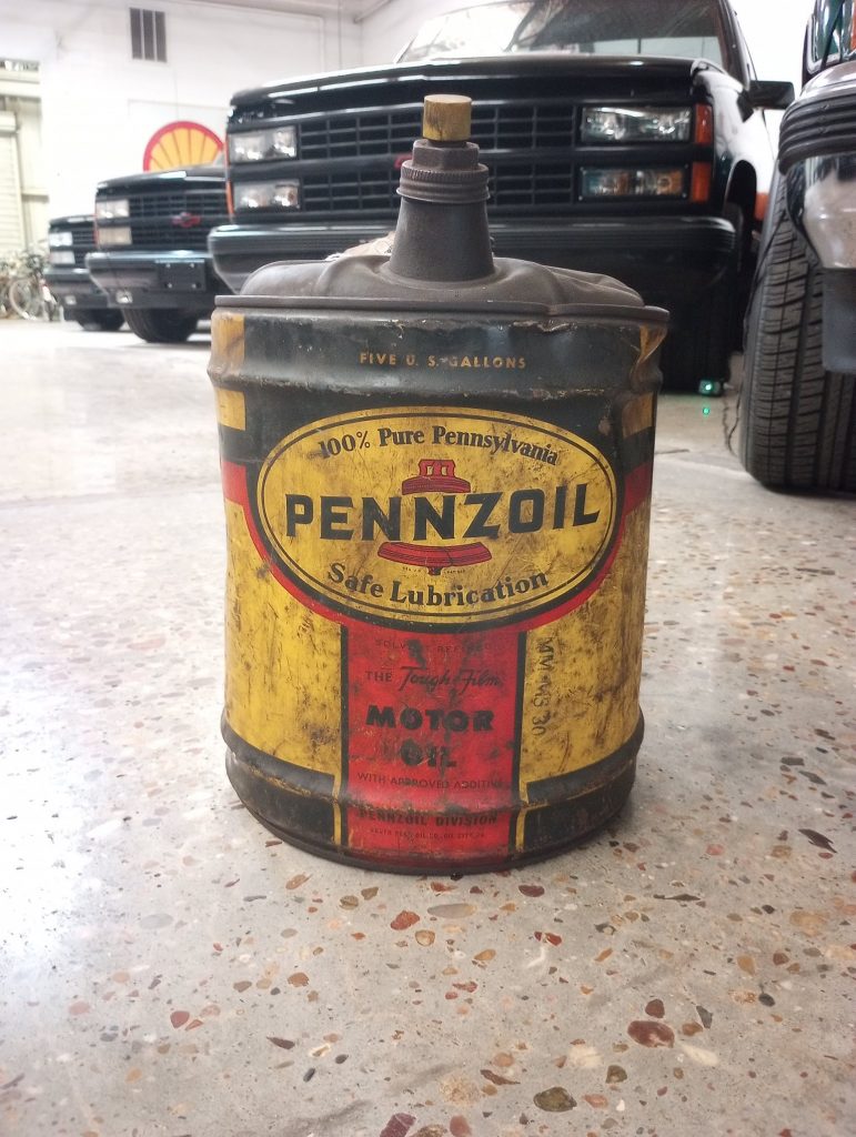 Pennzoil Motor Oil Can