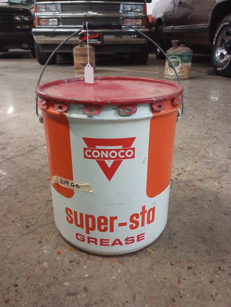 Conoco Grease Can