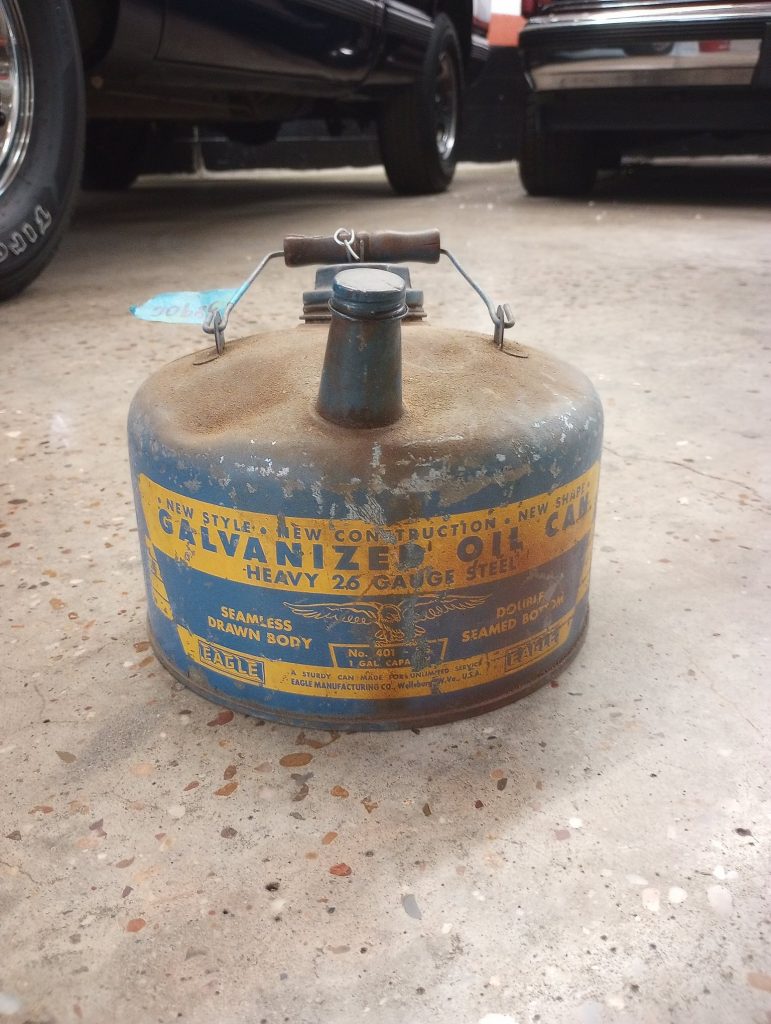 Eagle Galvanized Oil Can