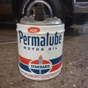 Permalube Motor Oil Can