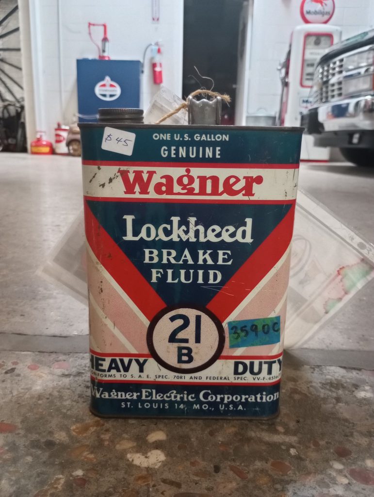 Wagner Brake Fluid Can