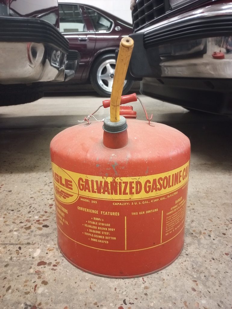 Eagle Galvanized Gasoline Can
