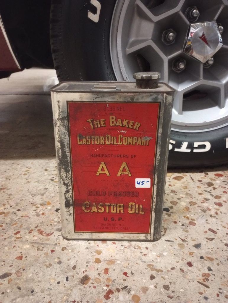 AA Castor Oil Can