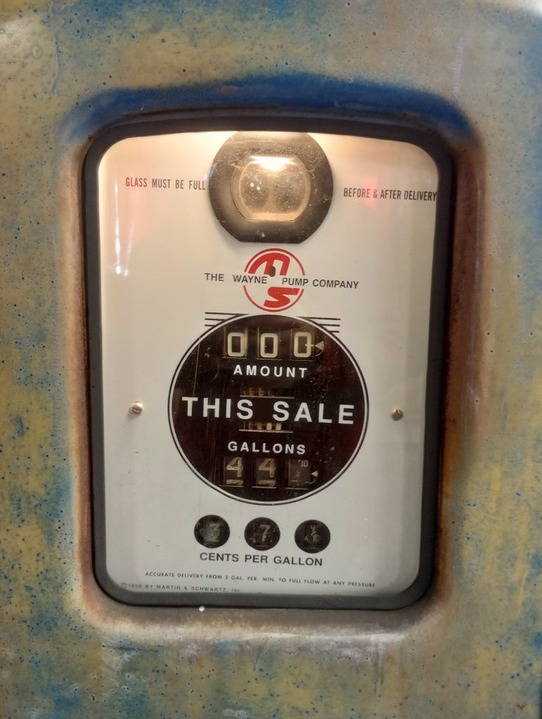 Mobil Regular Gas Pump Texas Trucks and Classics