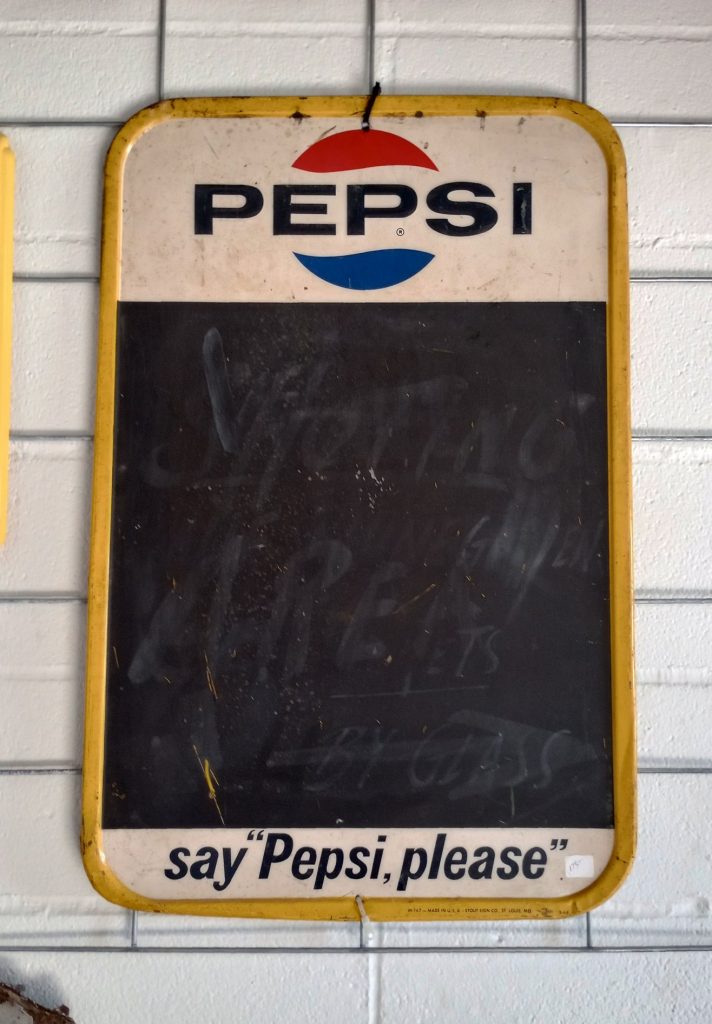 Pepsi Sign