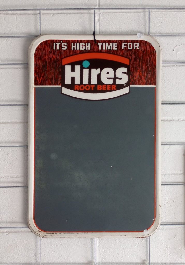 Hires Root Beer Sign