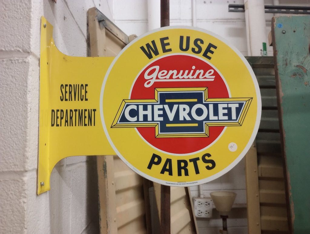 Chevrolet Flange Sign