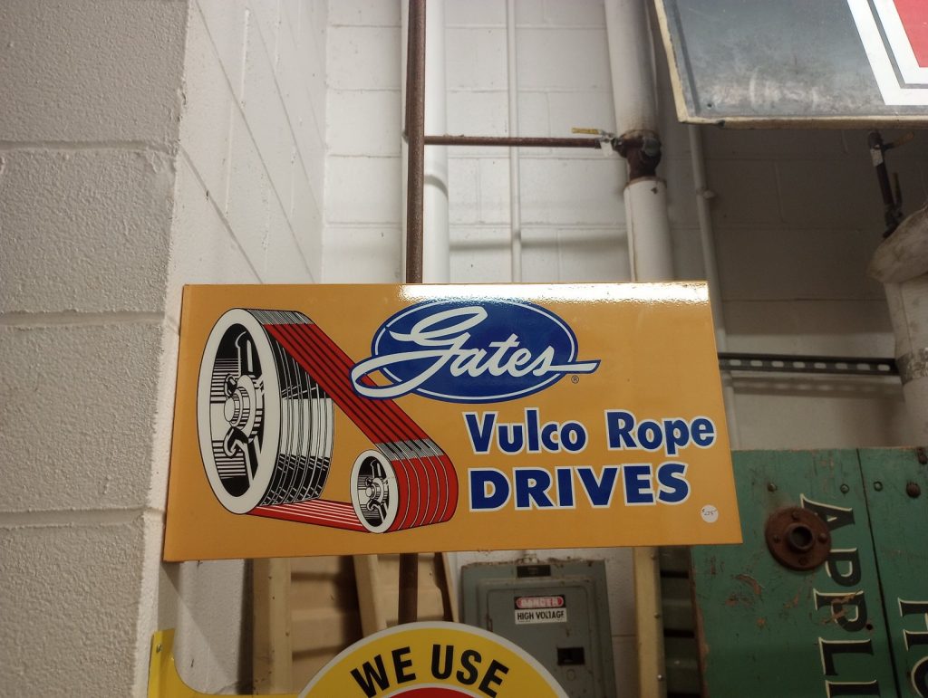 Gates Flange Sign