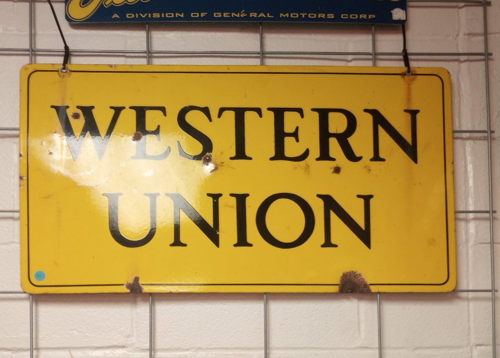 Western Union Sign