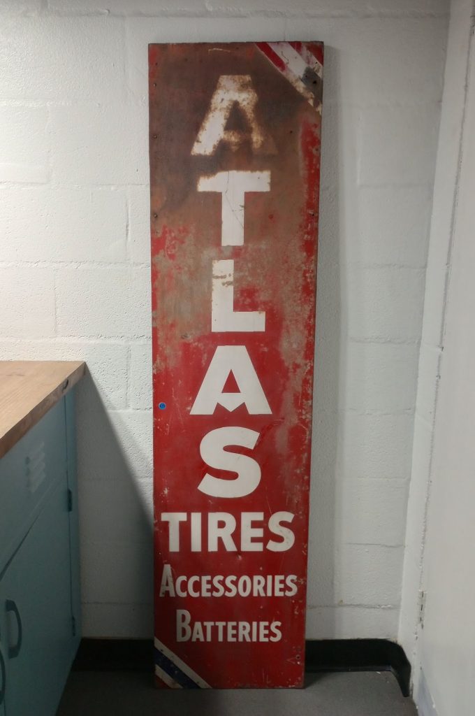 Atlas Tires Sign