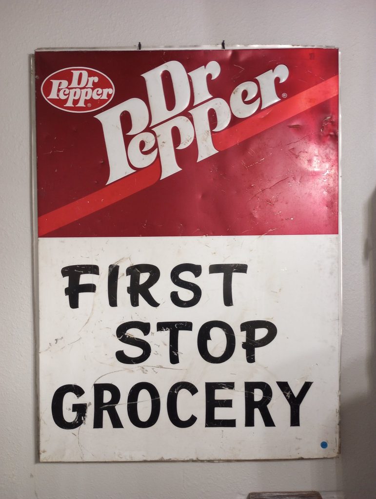 Dr. Pepper Sign