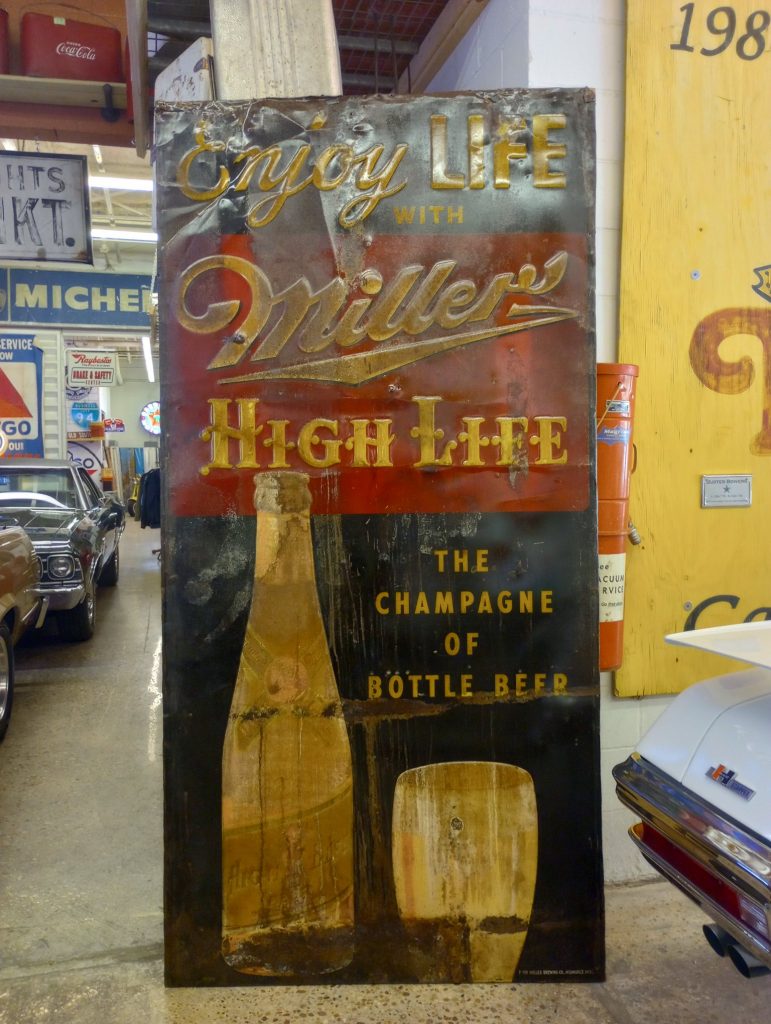 Miller Highlife Sign – Texas Trucks and Classics