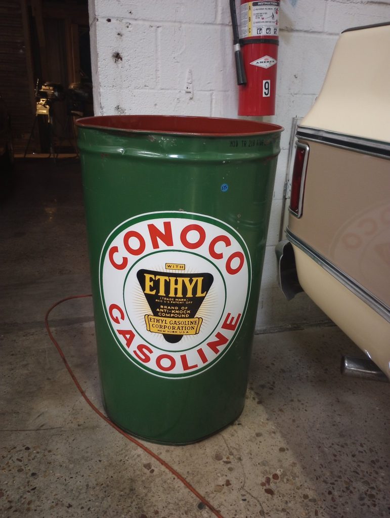 Conoco Gasoline Barrel