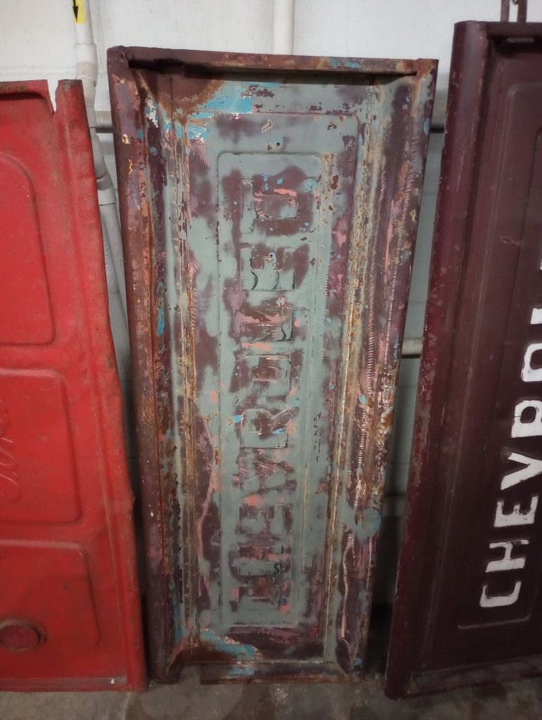 Rustic Chevrolet Tailgate
