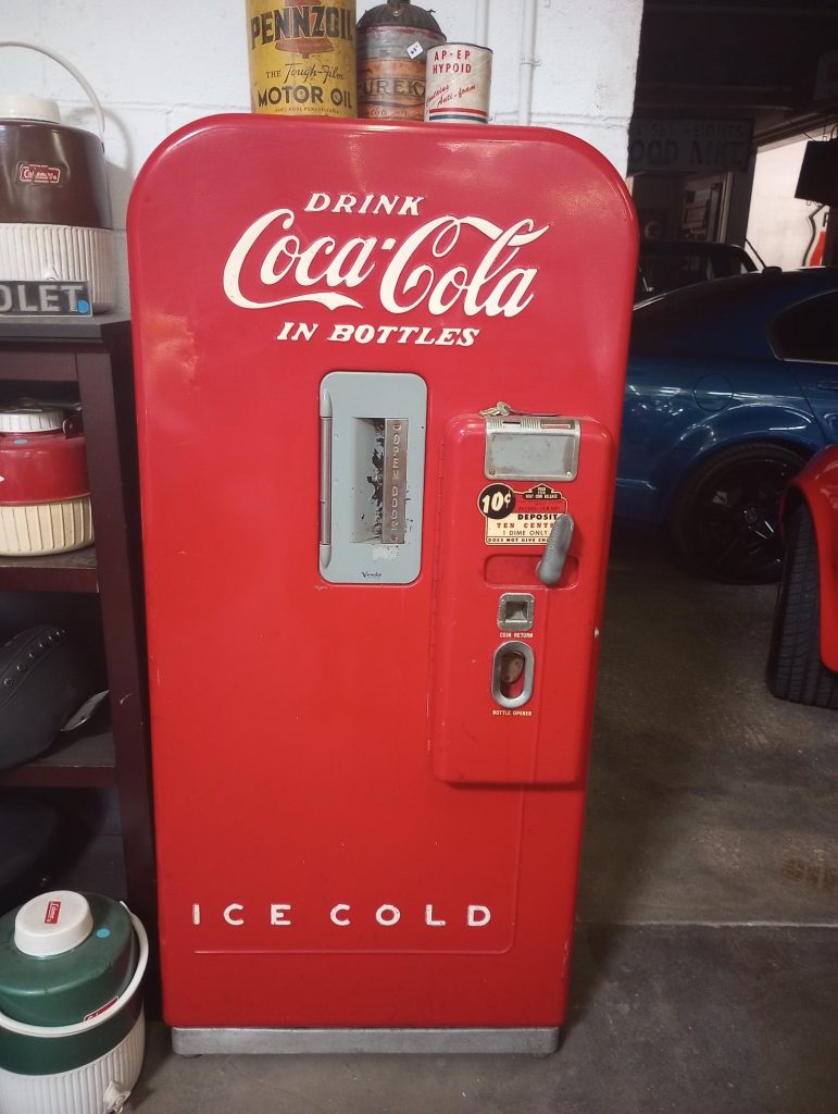 coca cola bottle machine for sale