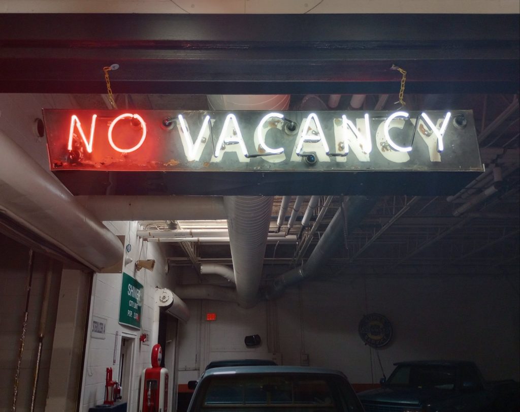 No Vacancy Neon