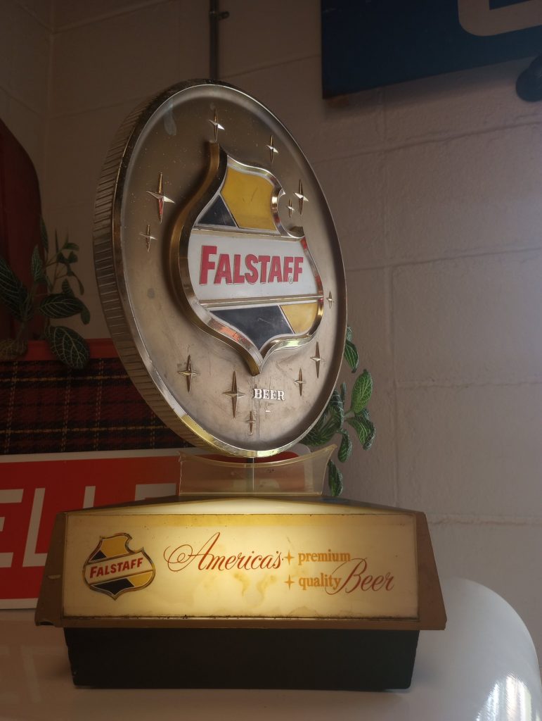 Falstaff Light-up Advertisement