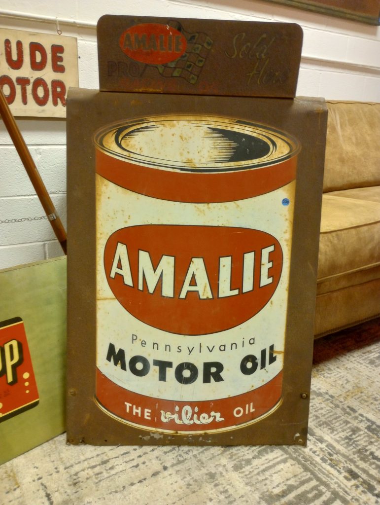 Amalie Motor Oil Sign