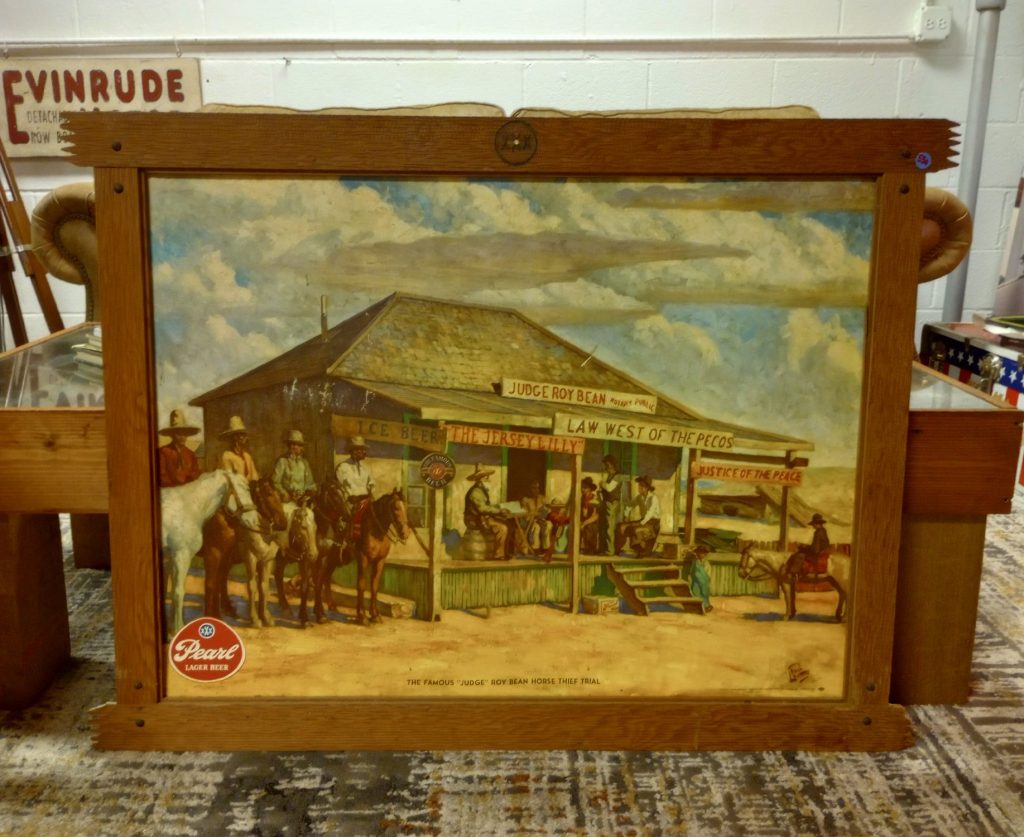 Pearl Beer Western Advertisement